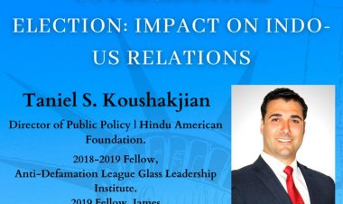 Webinar US Elections 2020 and its Impact on India-US Relations