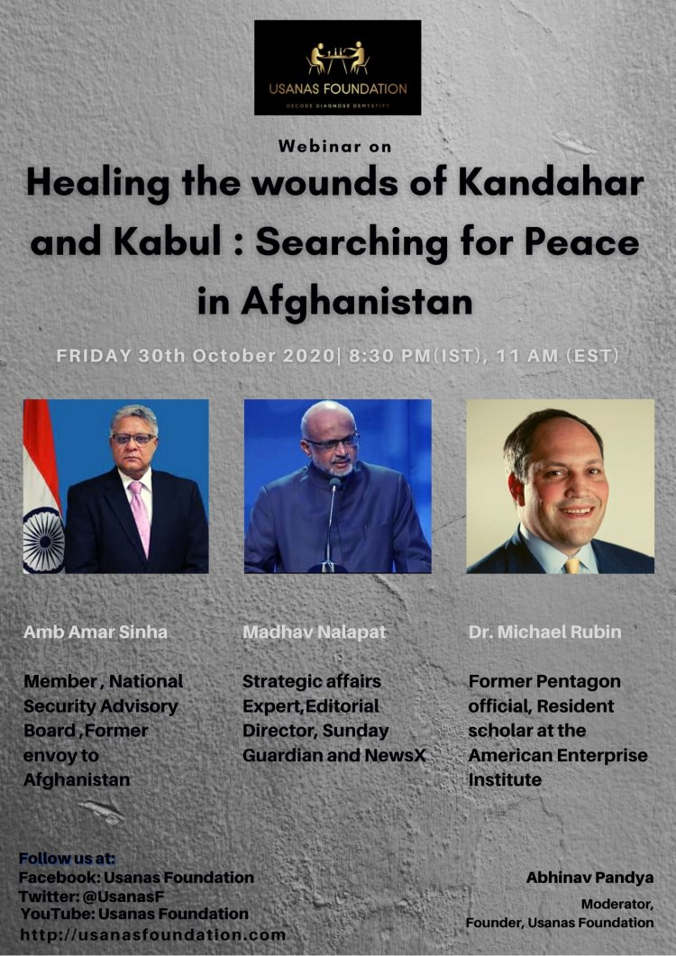 Healing the Wounds of Kandahar and Kabul: Searching for Peace in Afghanistan
