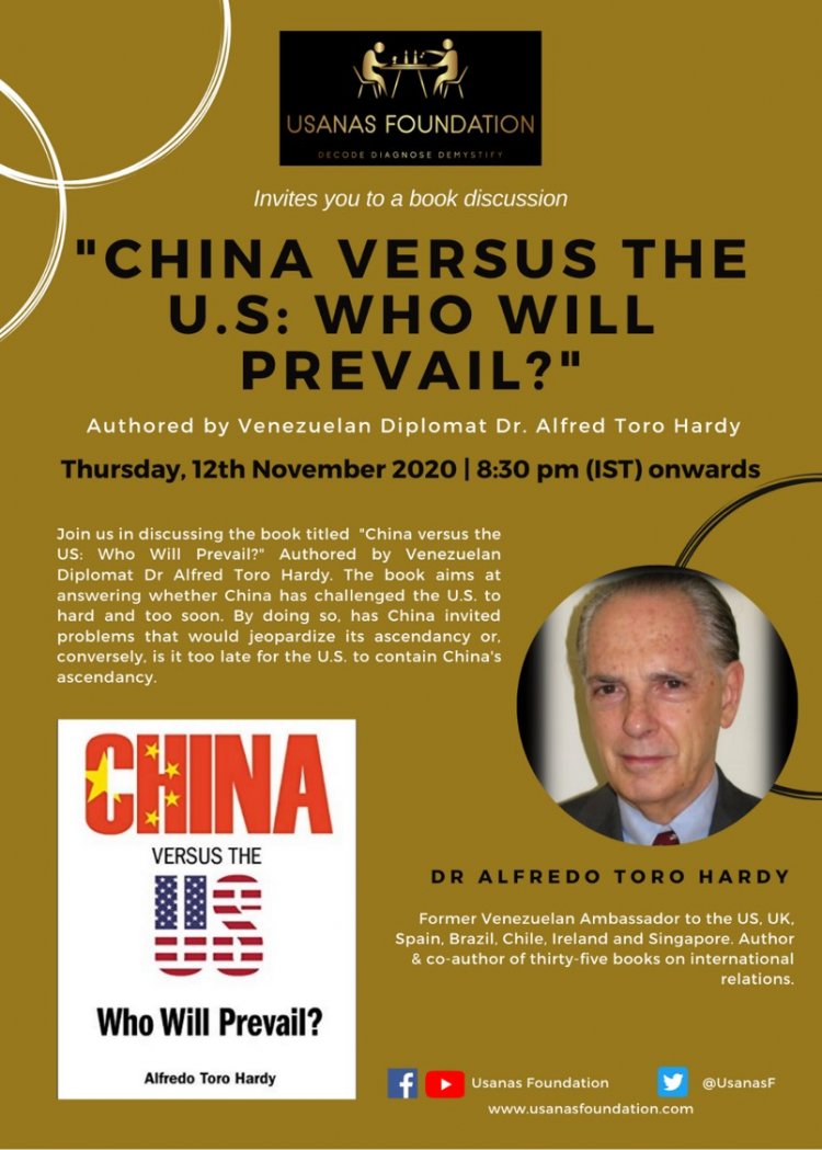 Book discussion "China versus the U.S: Who will prevail?"