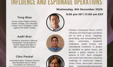 Webinar: China's Influence and Espionage Operations