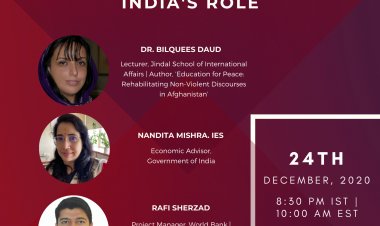 Webinar: Gender Security in Afghanistan Conflict and India's Role