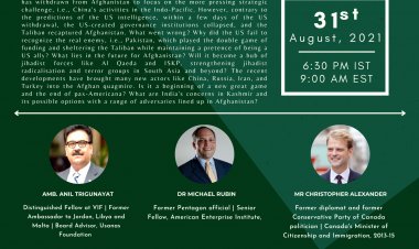 International Roundtable Discussion: Return of Taliban and its Geopolitical Fallouts