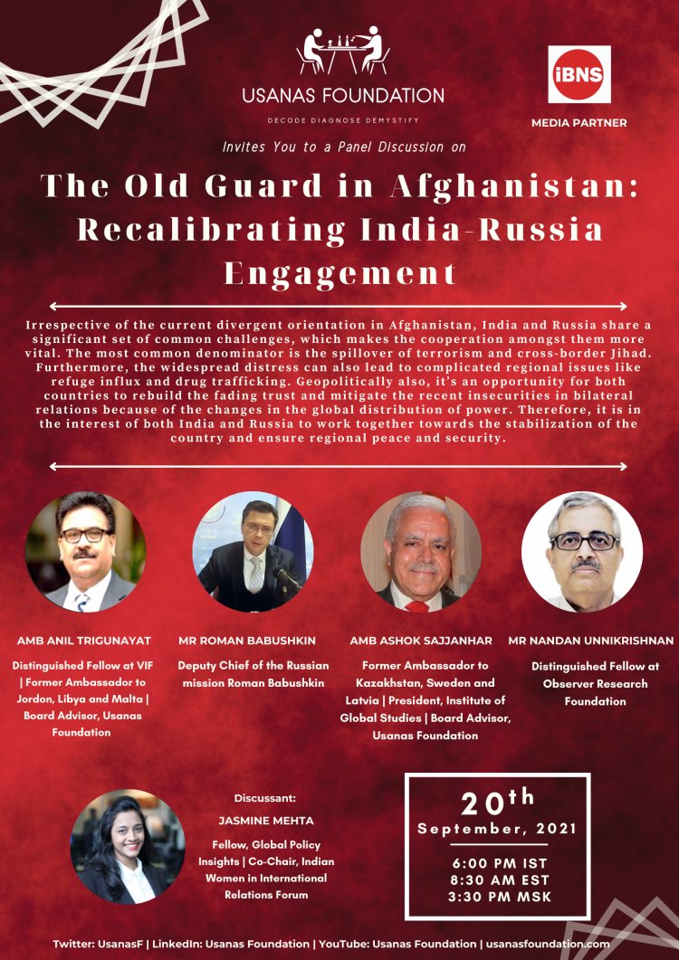 Panel Discussion: The Old Guard in Afghanistan: Recalibrating India-Russia Engagement