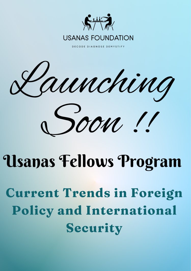 LAUNCHING SOON!!! Usanas Fellows Program