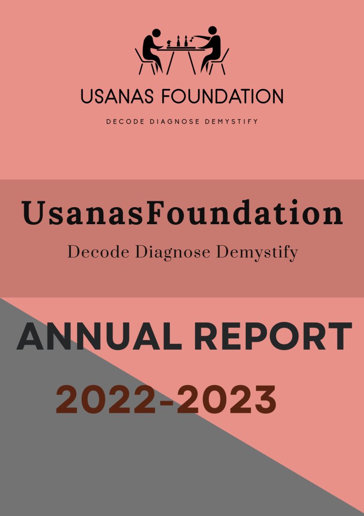 Usanas Foundation's Annual Report 2022-2023