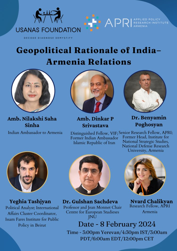 Geopolitical Rationale of India–Armenia Relations