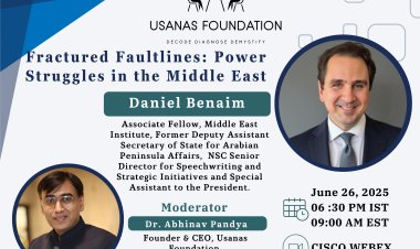 Fractured Faultlines: Power Struggles in the Middle East: Interview with Daniel Benaim