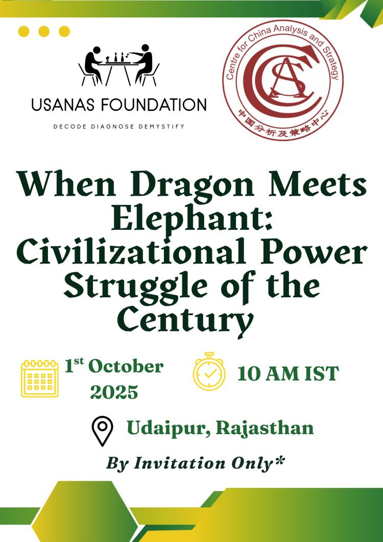 When Dragon Meets Elephant: Civilizational Power Struggle of the Century