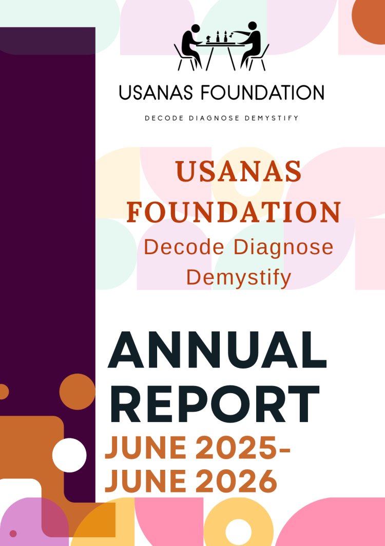 Usanas Foundations's Annual Report 2025-2026