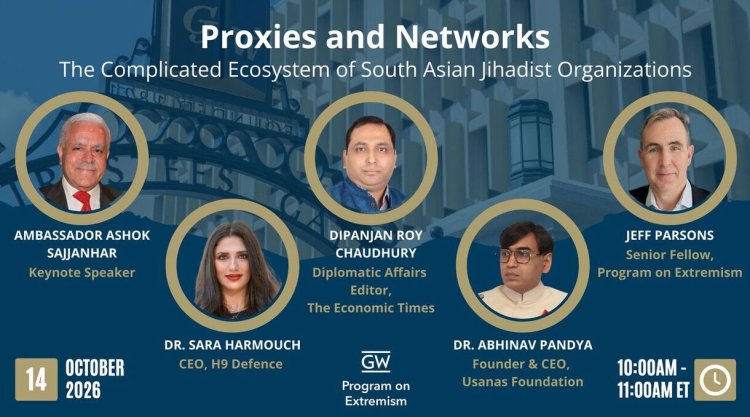 Panel Discussion: Proxies and Networks: The Complicated Ecosystem of South Asian Jihadist Organizations